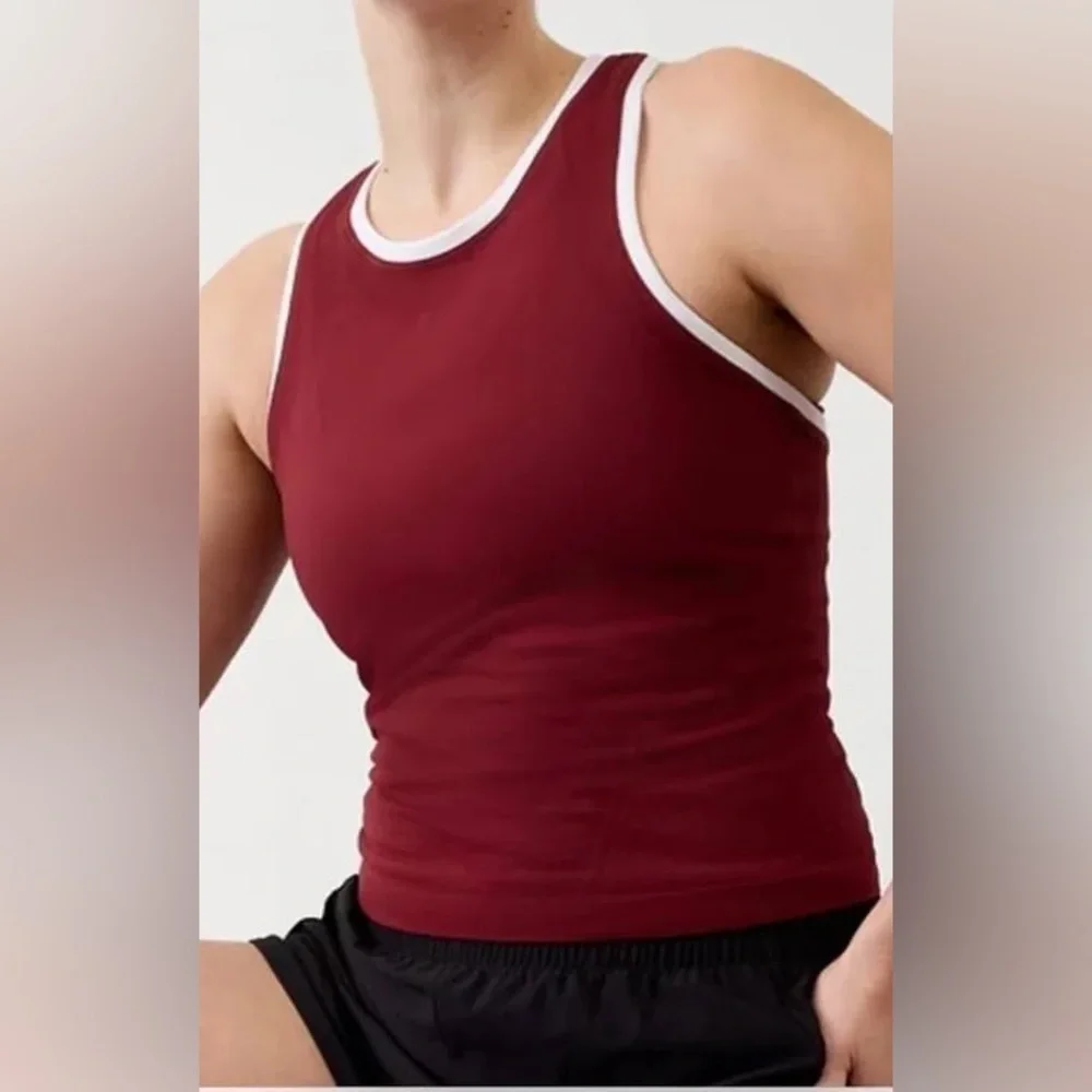 Athleta Momentum Seamless Crop Tank - Size L - Picture 2 of 6